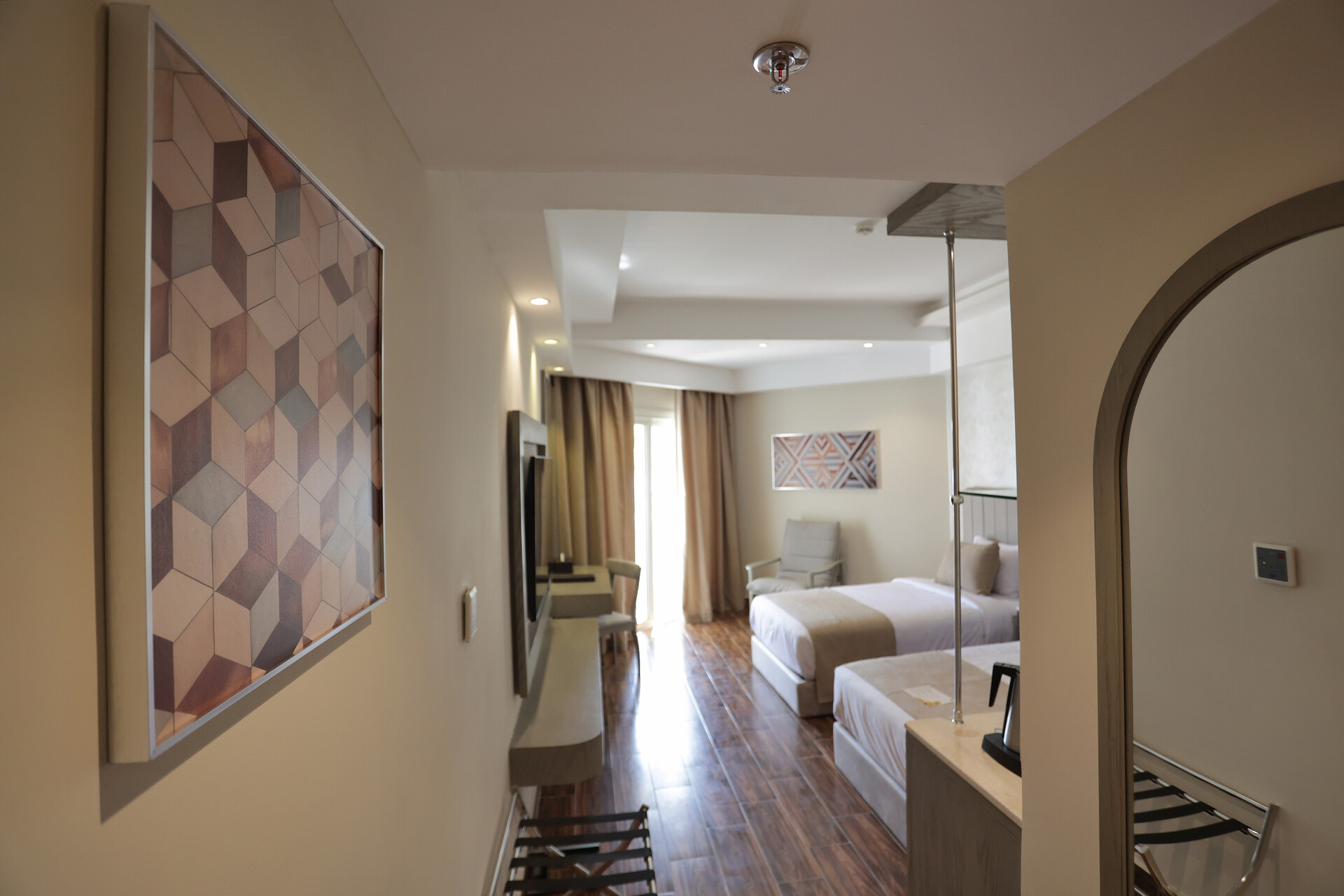 Стандартный номер с видом на сад